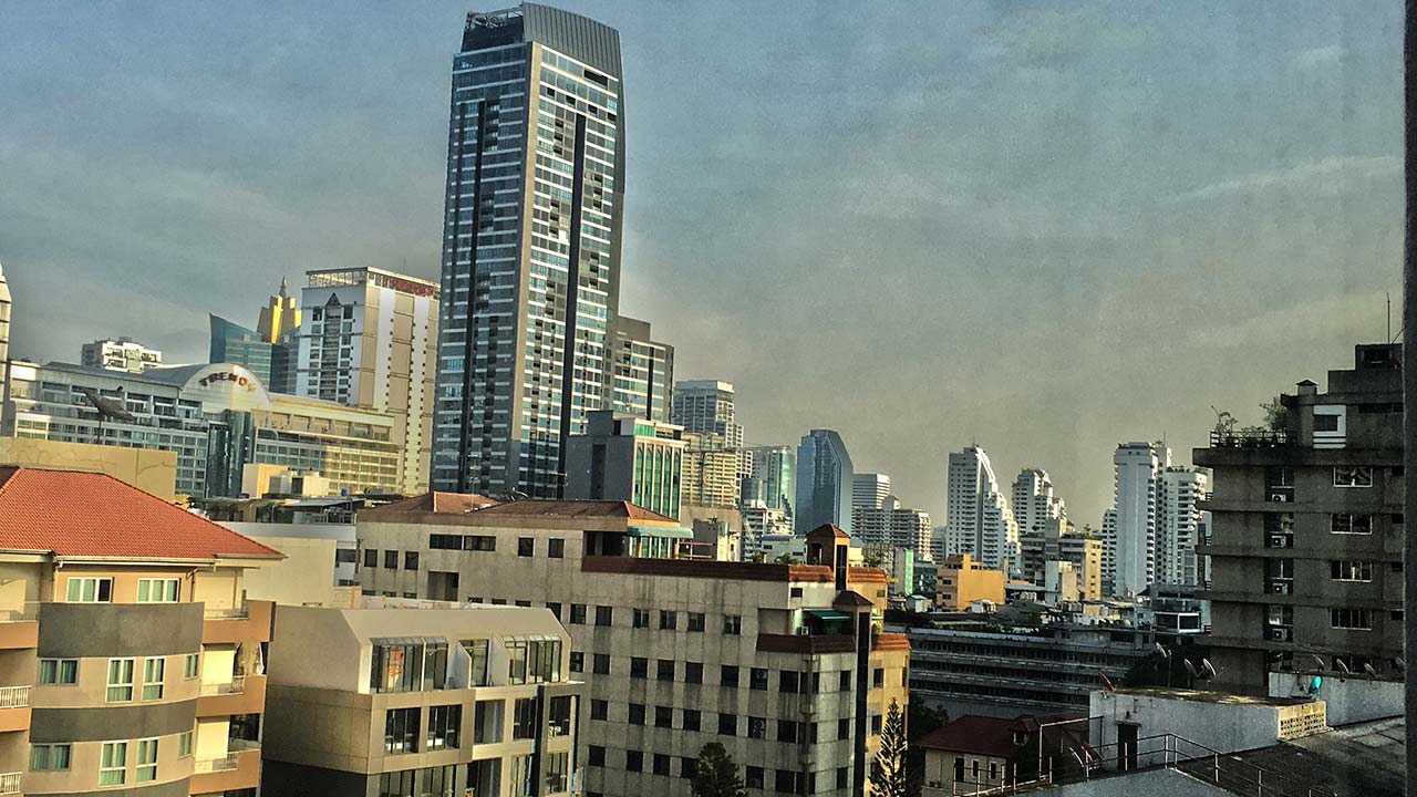 Walking about in Bangkok, Thailand