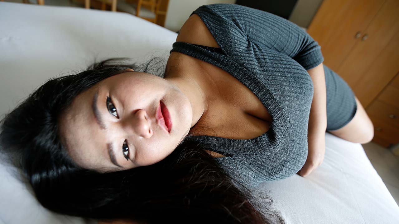 Chubby Asian Fuck With Massive Boobs Ready For Fucking