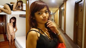 Cute Malaysian Girl Named Linda Poses Clothed AND Naked