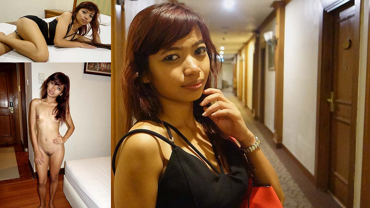 Cute Malaysian Girl Named Linda Poses Clothed AND Naked