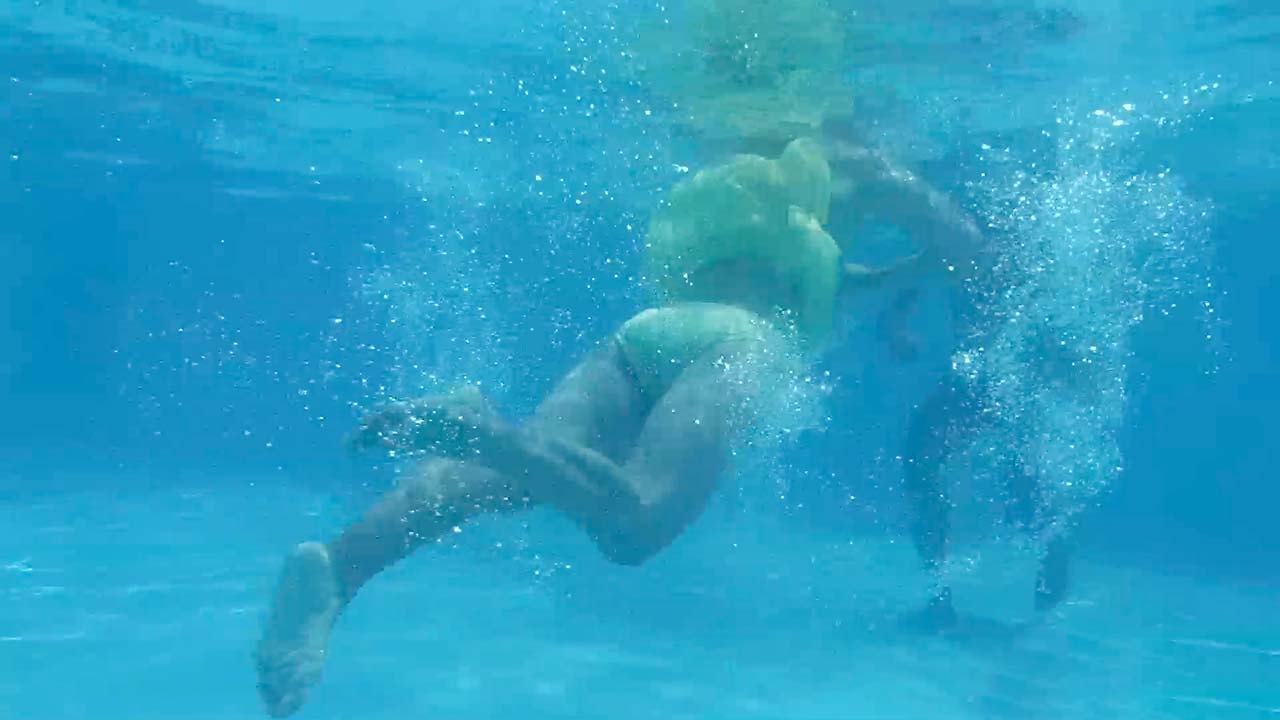 My pervy spy footage of UNDERWATER ASIAN GIRLS