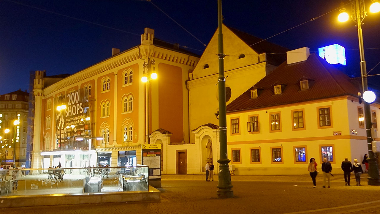 Nightwalking The Streets In Prague