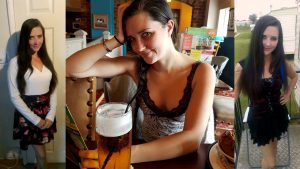 Picture collage of Horny British Slut Louise