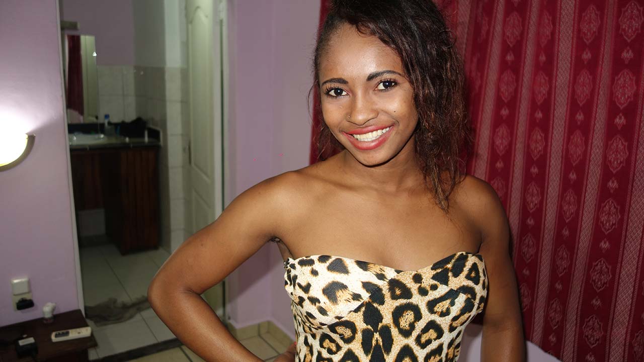 Filmed my first Madagascar Sex video with Black beauty Vanessa