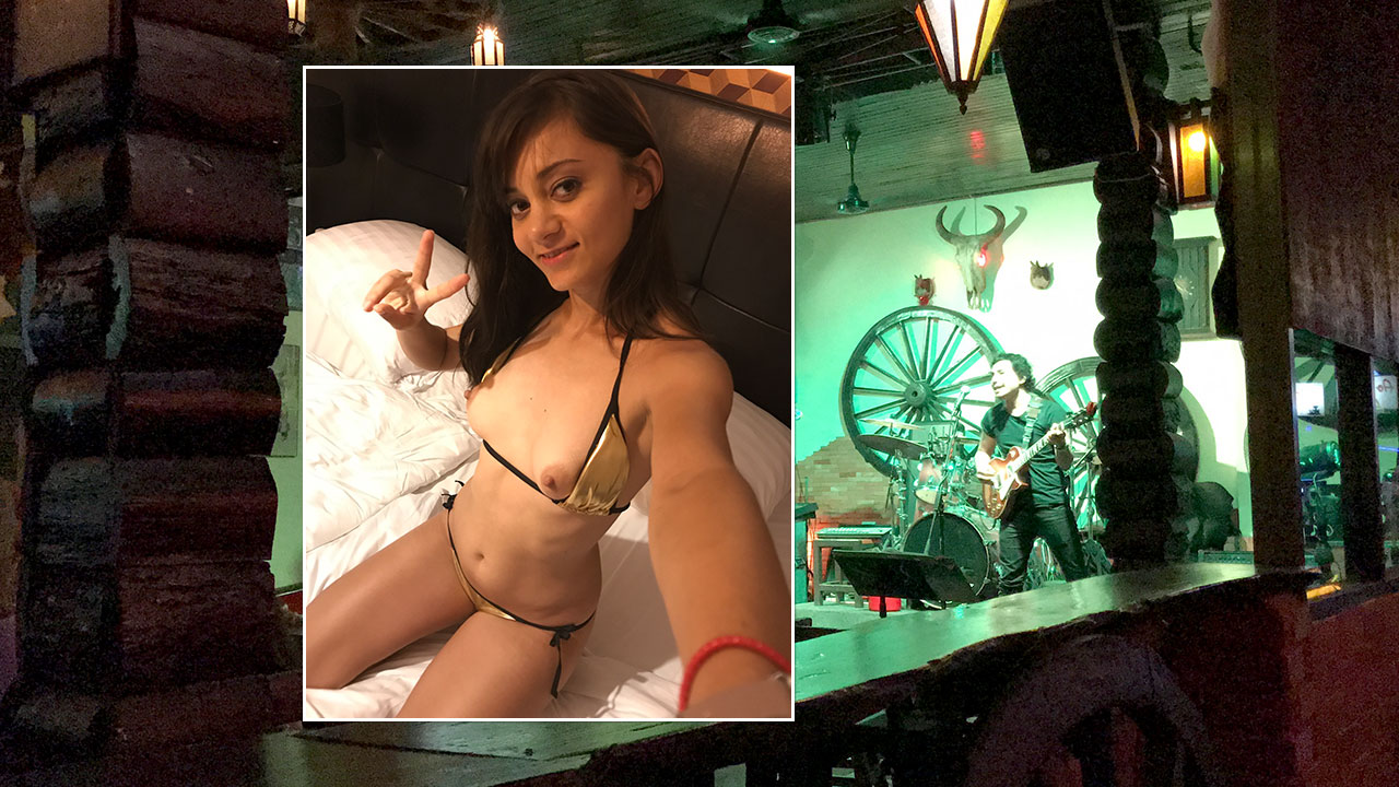 Krabi Beer Bars and pics of Jennifer flashing in bikini