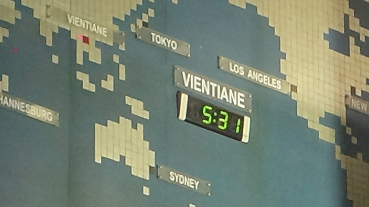 Leaving Vientiane and off to Bangok