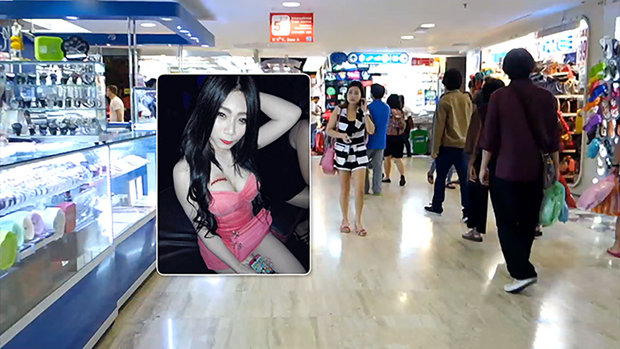 Crowded MBK Mall and pics from sexy Bee