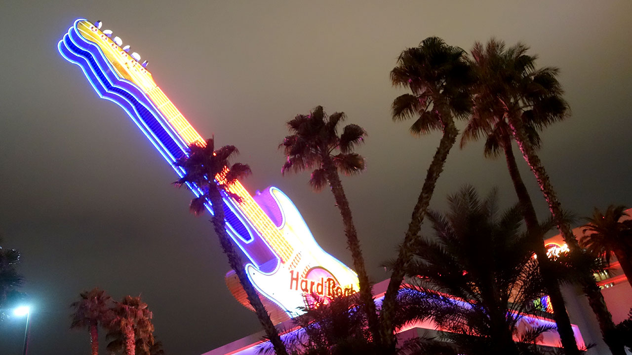Driving around Las Vegas and spotted the Hard Rock