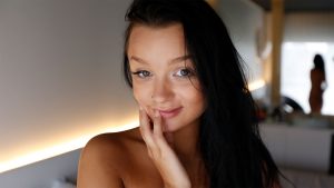 Hot Ukrainian Babe smiles for camera