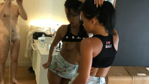 Girl poses for pic after hot Booty Call Fuck