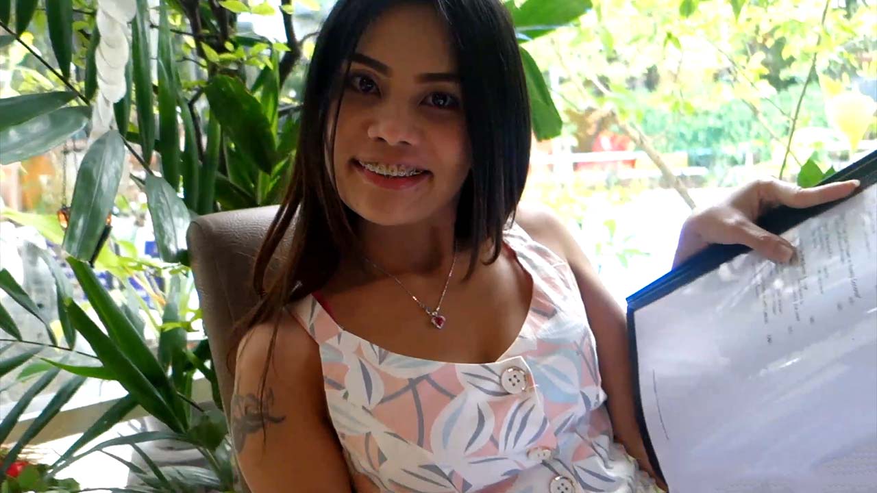 Dinner with Lin after arriving in Bangkok