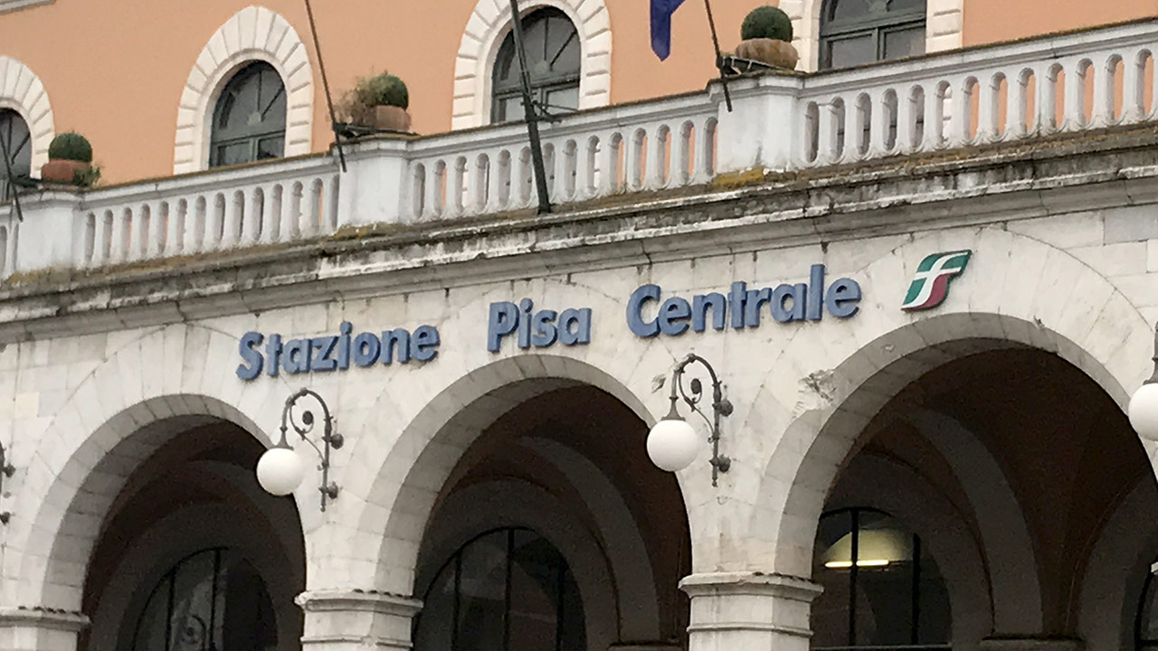 Arrived in Pisa Italy