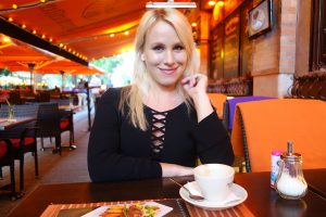 Hot Russian Blonde out on 1st date