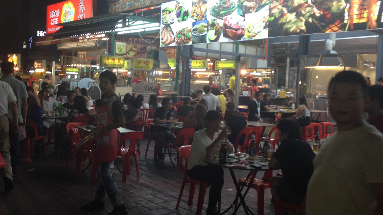 Views Walking Around Kuala Lumpur at night