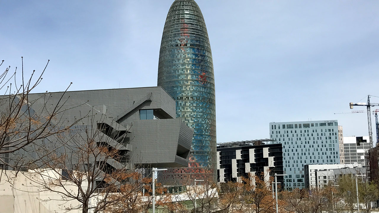 Back to city center of Barcelona