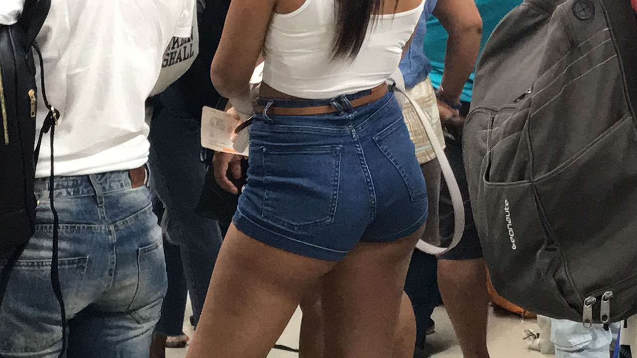 Hot asses viewed after taking Train to small SPain village