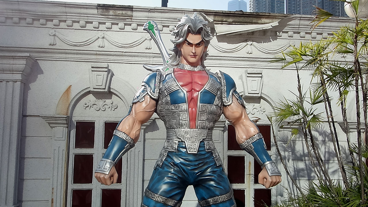 Hong Kong Manga Expo statue