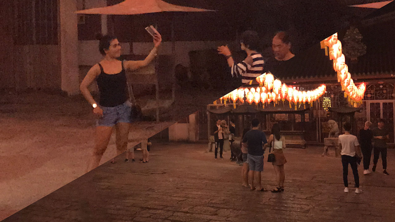 Date with Indonesian Girl and checking out the street scene
