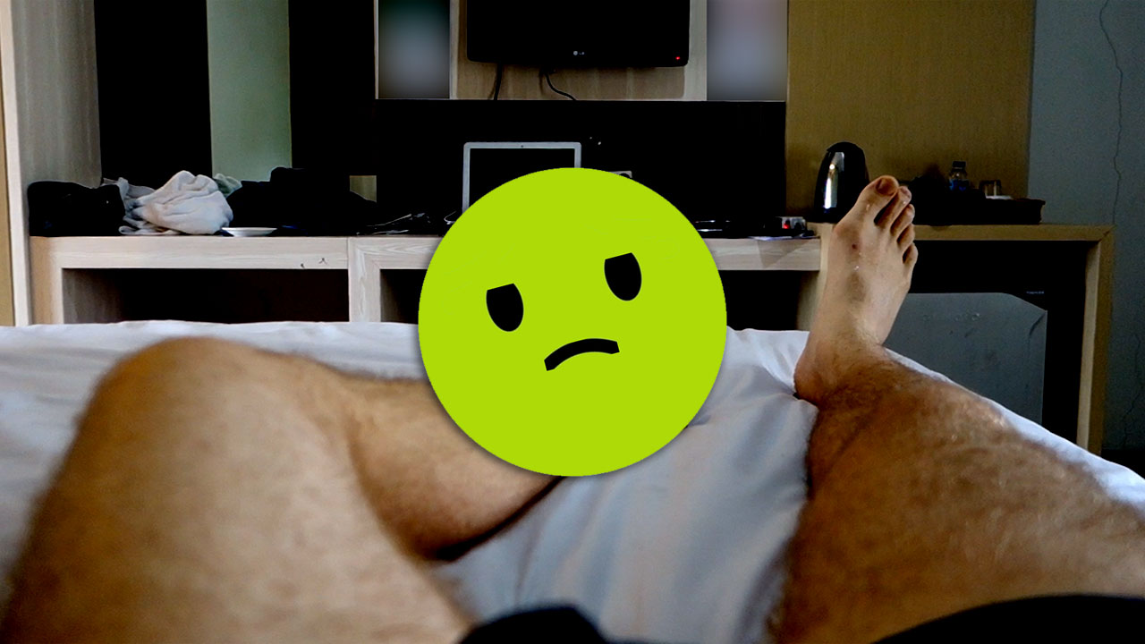 Sick In Bed and dreaming of pussy