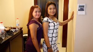 Aed with Riri in hot and horny Amateur Asian Threesome video