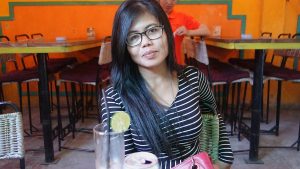 Horny MILF in glasses