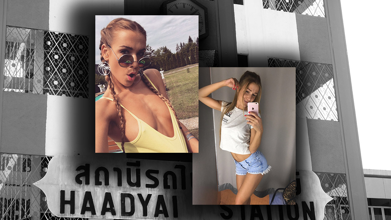 Hat Yai Train Station in background of new Swedish Models pics