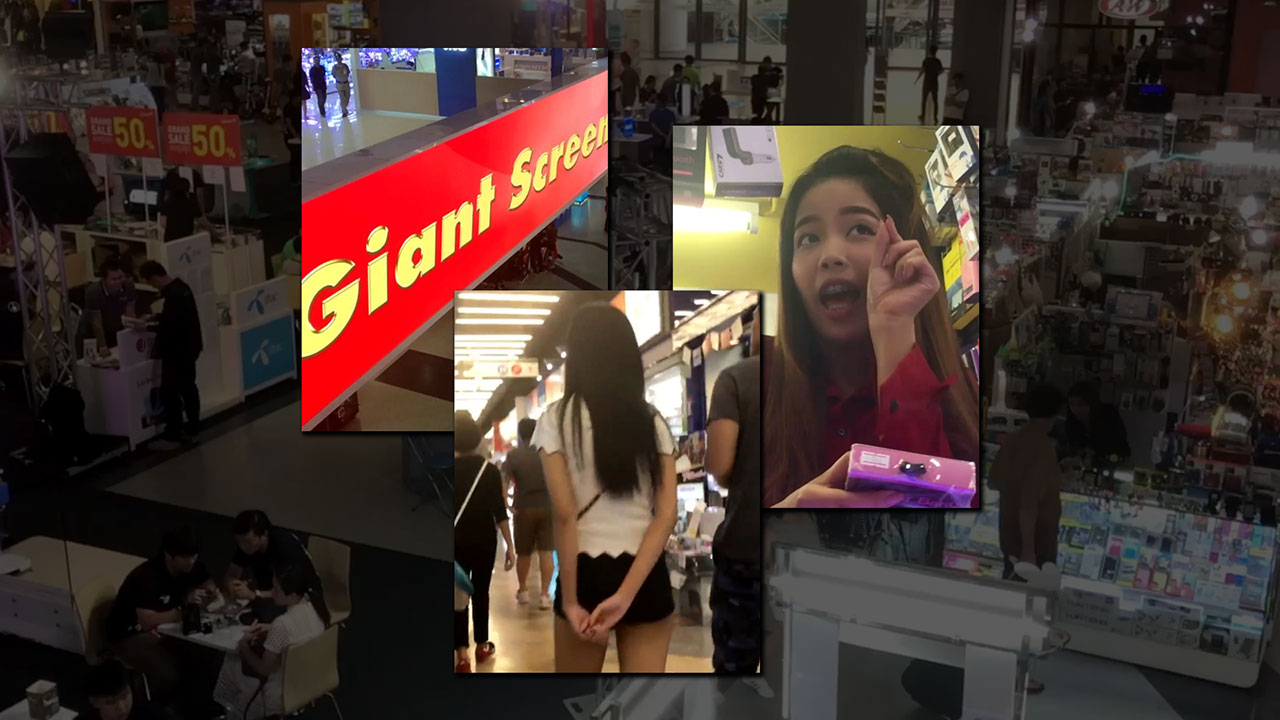 Exploring the Panthip IT Market Remodel and checking out girls