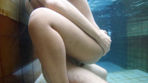 Teen Pool Fuck horny older guy in the pool