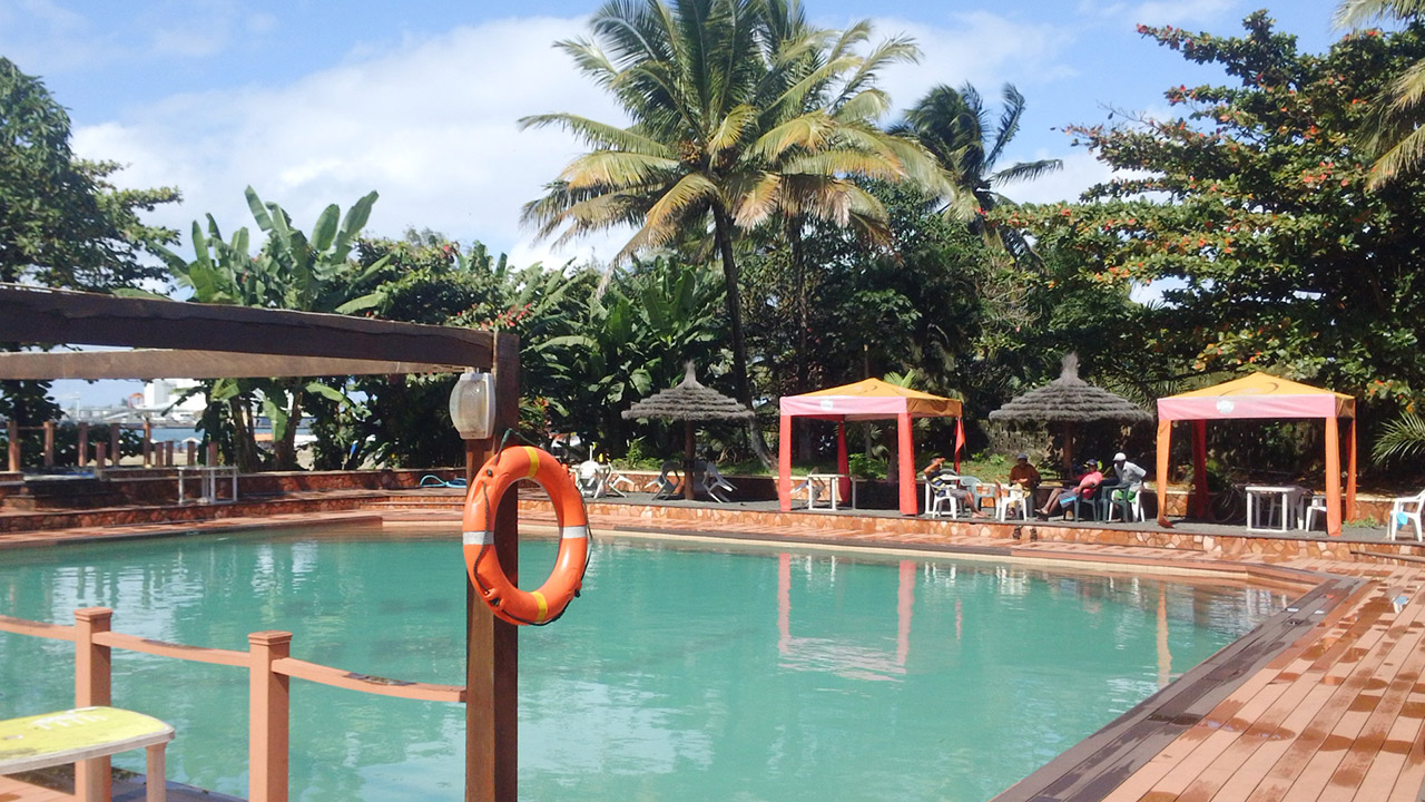 Pool discovered on walk while Exporing Madagascar