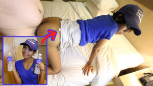 Pocari Sweat Asian Riding Cock and getting fucked in many sex positions