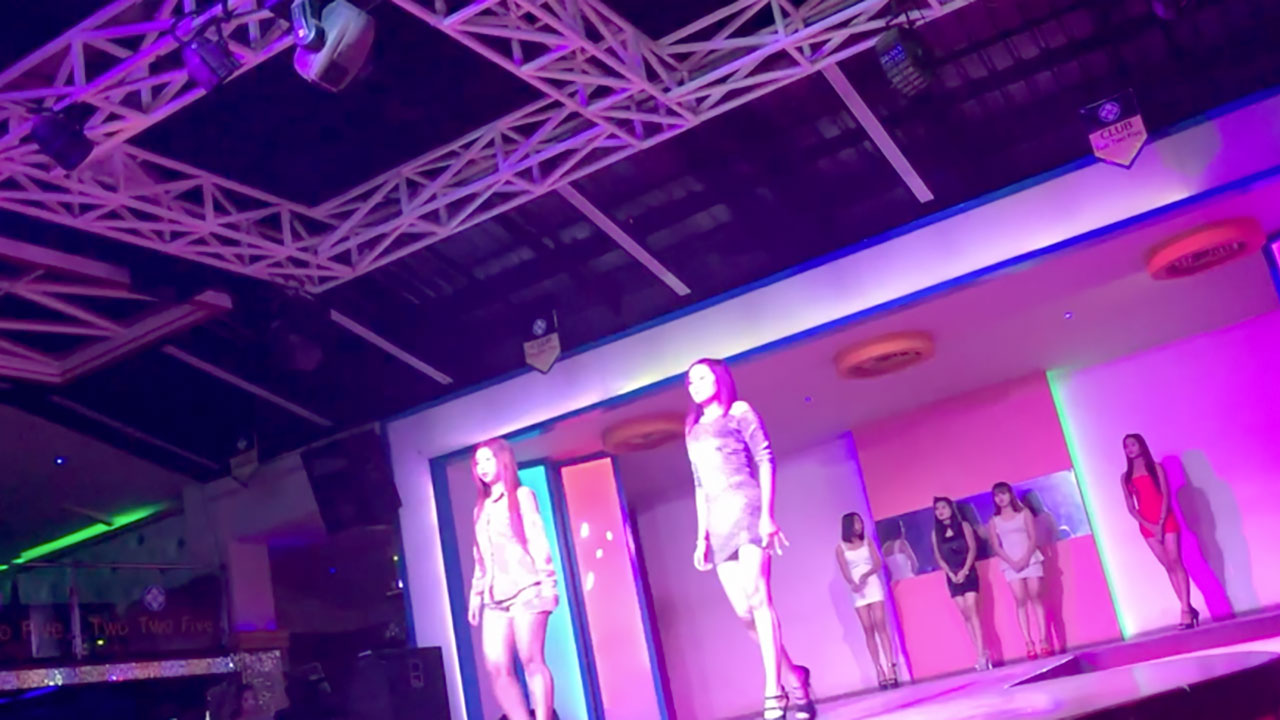 View inside 225 Disco in Yangon