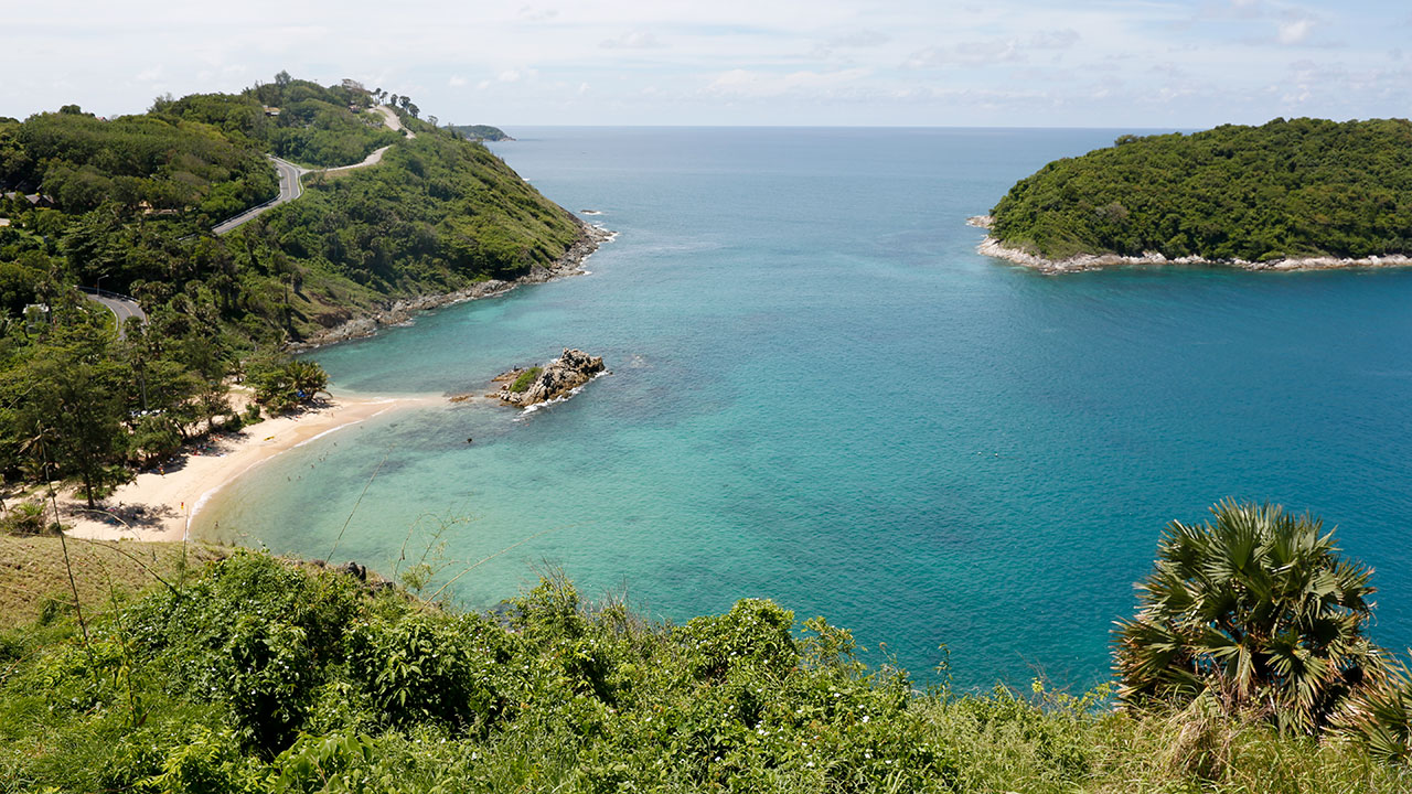 RAWALPINDI Beach View from atop mountain