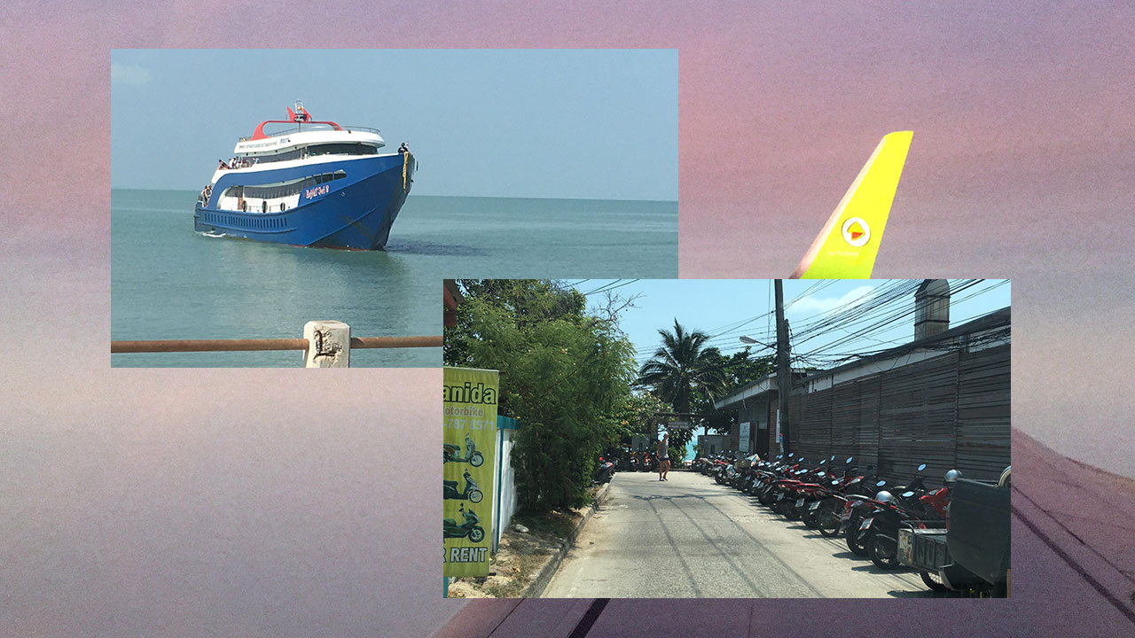 Collage of pics from my Trip To Koh Samui Thailand for pussy