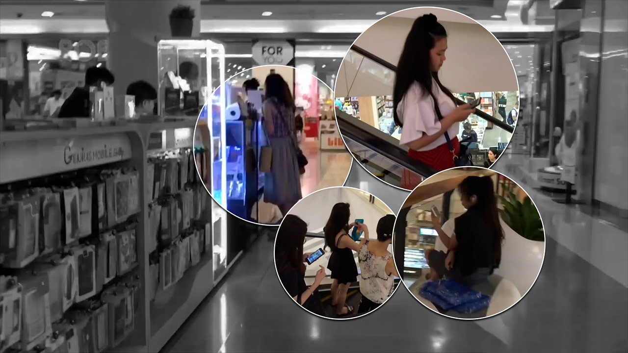 Spotting girls in this compilation while BANGKOK SHOPPING