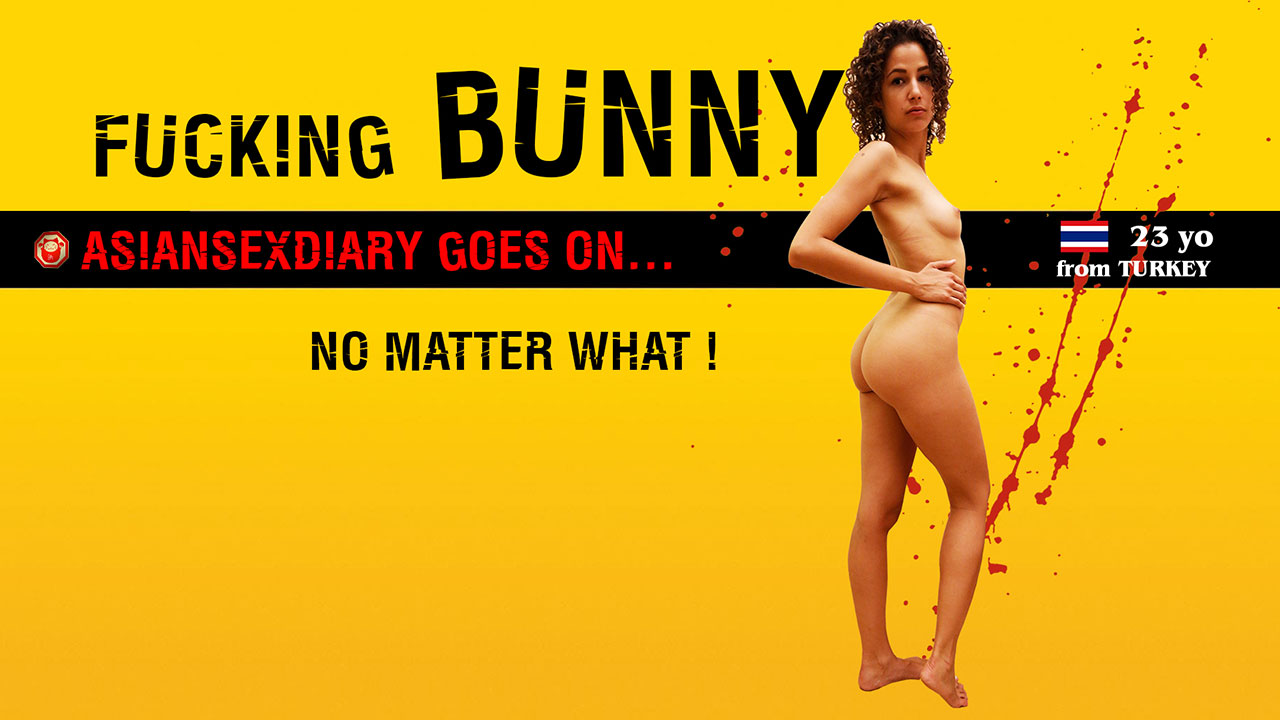 Curly haired Turkish Sut named Bunny fucked on lockdown
