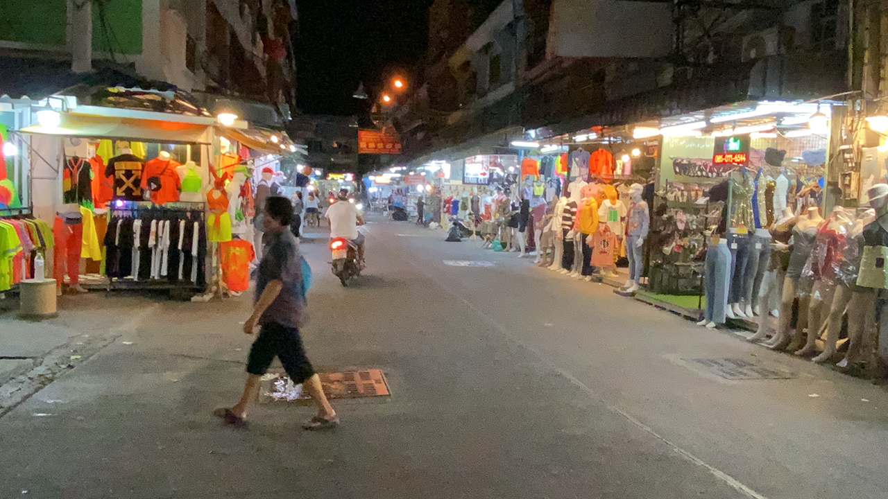 Last walk after extending Thai visa in Pattaya