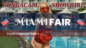 Bongacams Sexy Blonde showgirl fucked in real life at convention