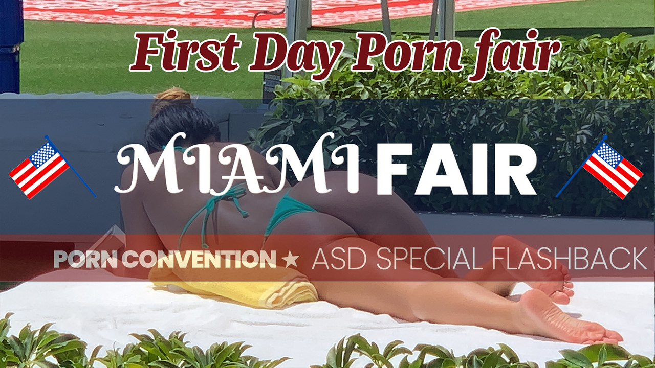 Nice beach ass at Miami Porn fair in Florida
