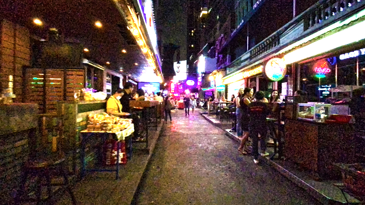 View of streets during Soi Cowboy Covid investigation