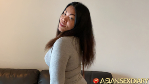 Horny MILF Smiles at camera