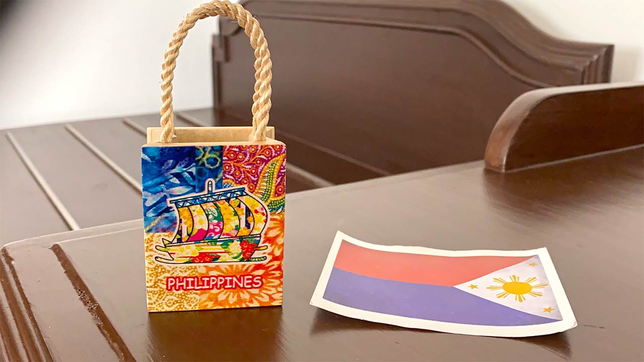 Philippines trinket gifts packed on last Quarantine Period day