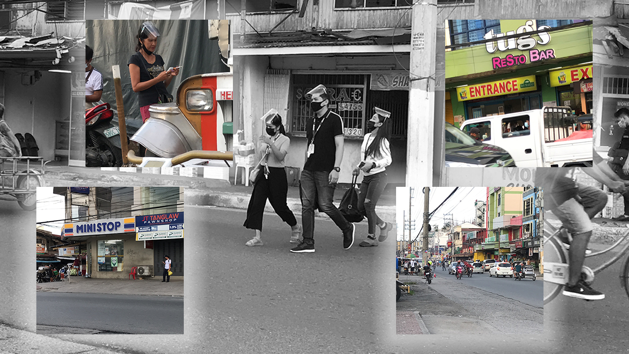 Angeles City Pictures collage of the raw streets
