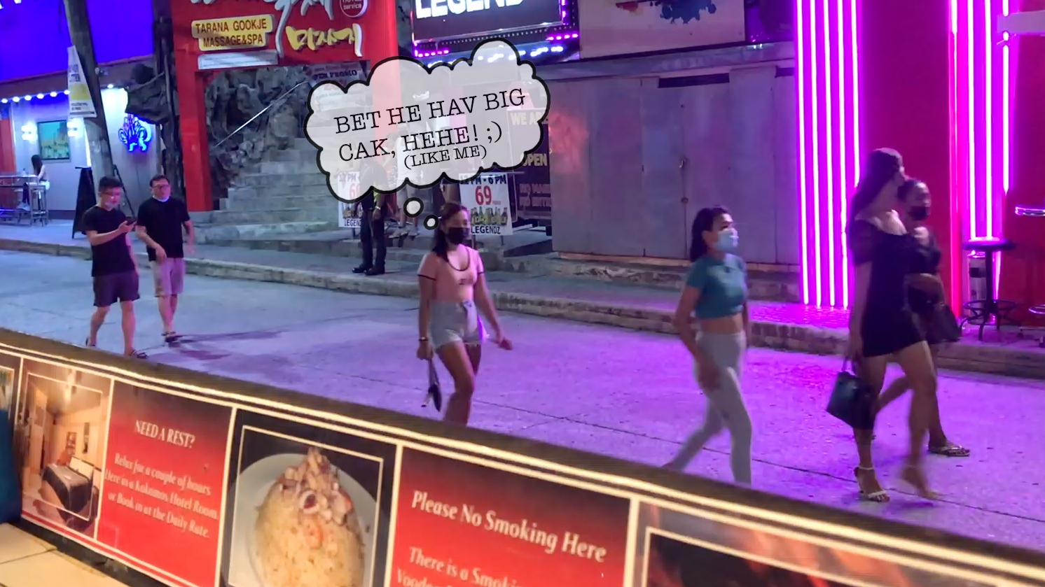 Asian Chicks With Dicks walking by Kokomoz