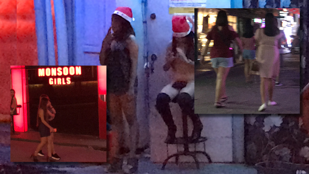 Old images of Christmas In Angeles City Philippines