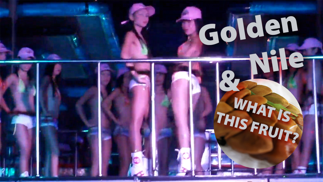 Filipinas on stage at Golden Nile Angeles City and fruit question