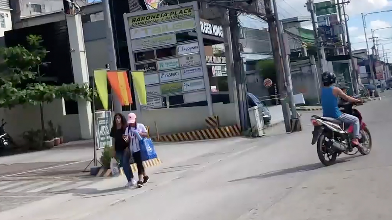 View from back of many Angeles City Jeepney Routes