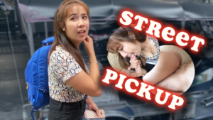 Gif B Stranger MILF picked up for sex on street