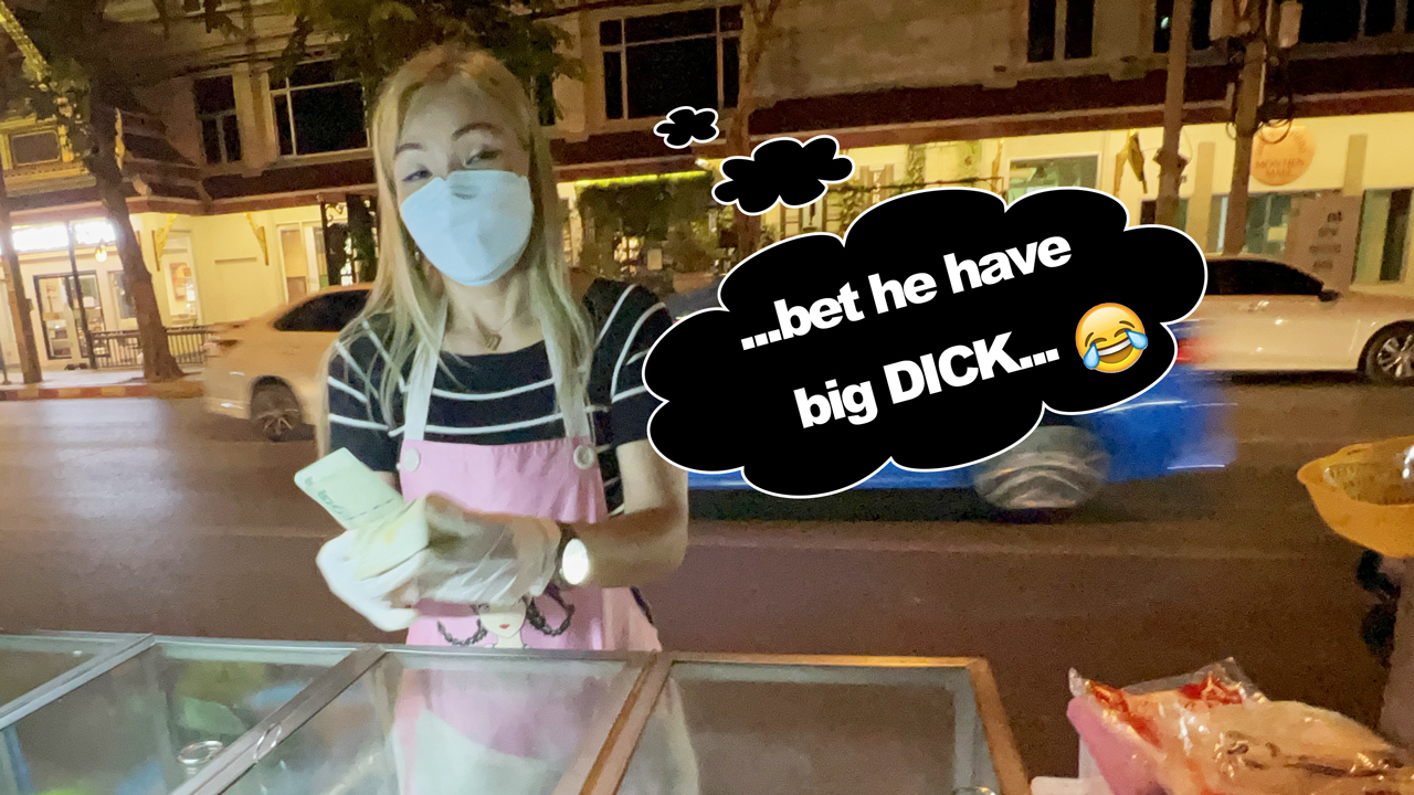 Asian Flirty MILF making sex eyes at me in Bangkok