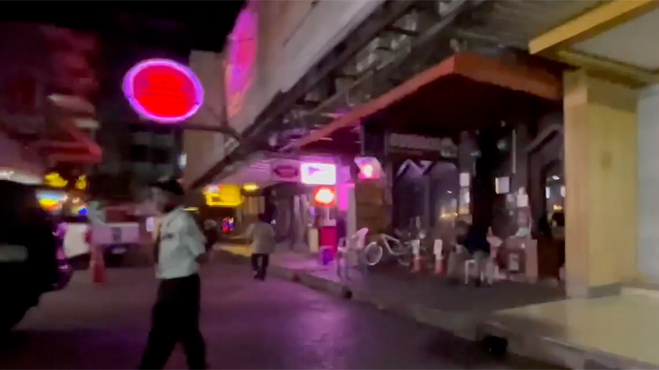 POV view of Caucasian Pussy Hunter looking for sex in Bangkok