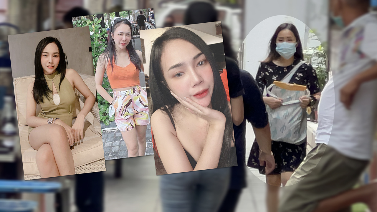 Compilation image with Sexy Asian Pics of a street girl and Thai girl Fern